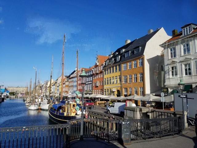 Iconic canals of Copenhagen - "The Venice of the North."