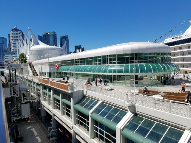 Across from the Cruise Terminal